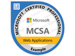MCSA: Web Applications
