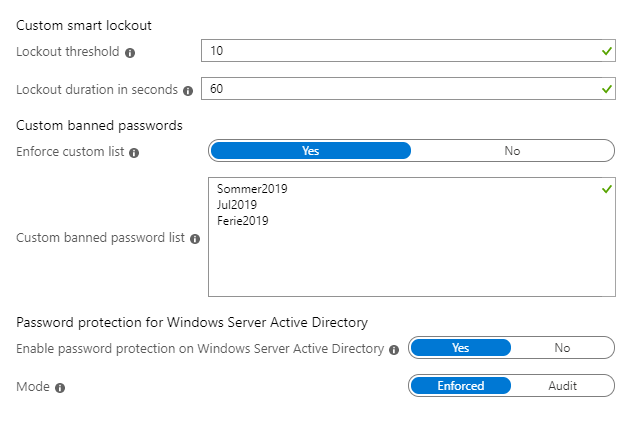 Office 365 - Password - Launch Attack - Custom smart lockout