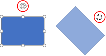 Tegn med PowerPoint - Roter figur