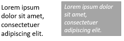 Tegn i PowerPoint - Angiv som standardtekstfelt