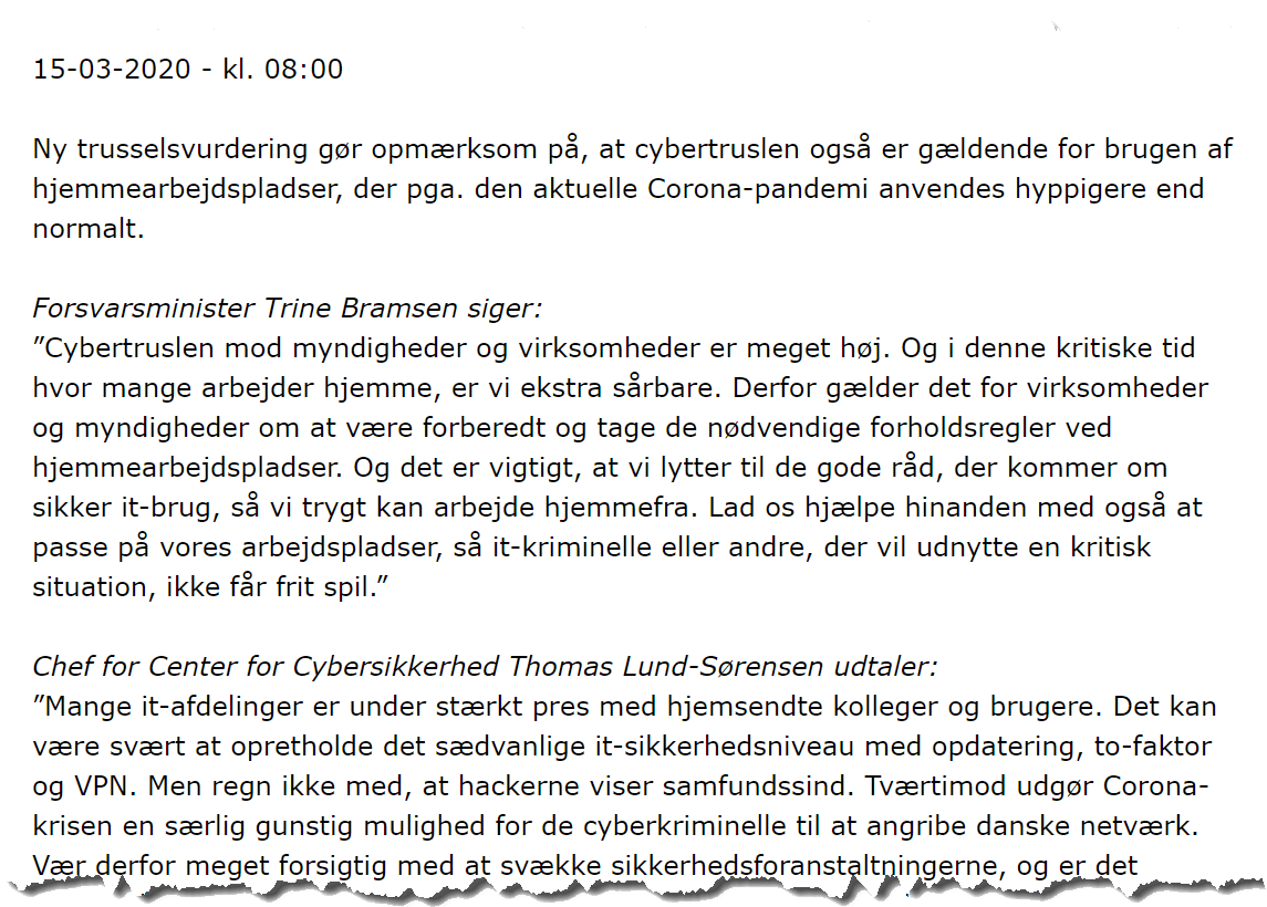 Den stigende cybertrussel
