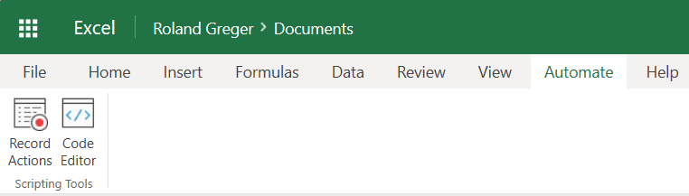 Excel Online Scripts