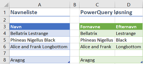 Power Query og Excel - 5