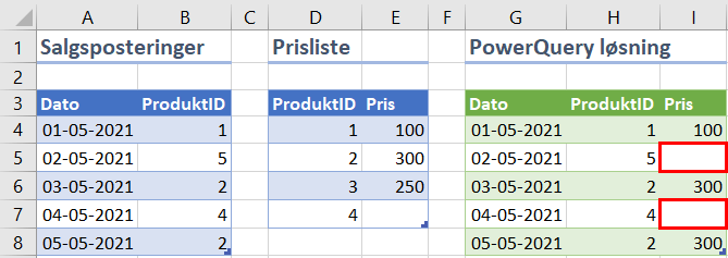 Power Query og Excel - 8