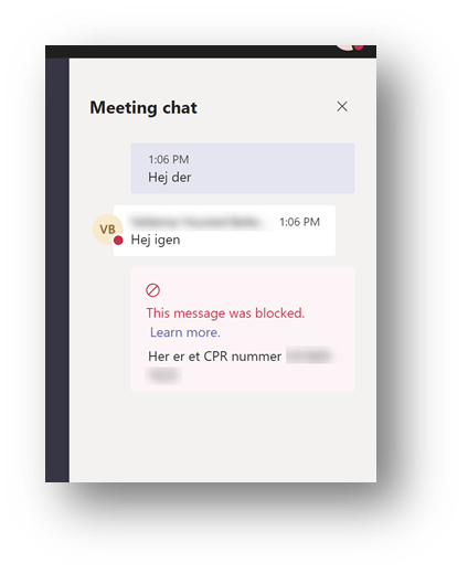 Datasikkerhed i Microsoft Teams - 9